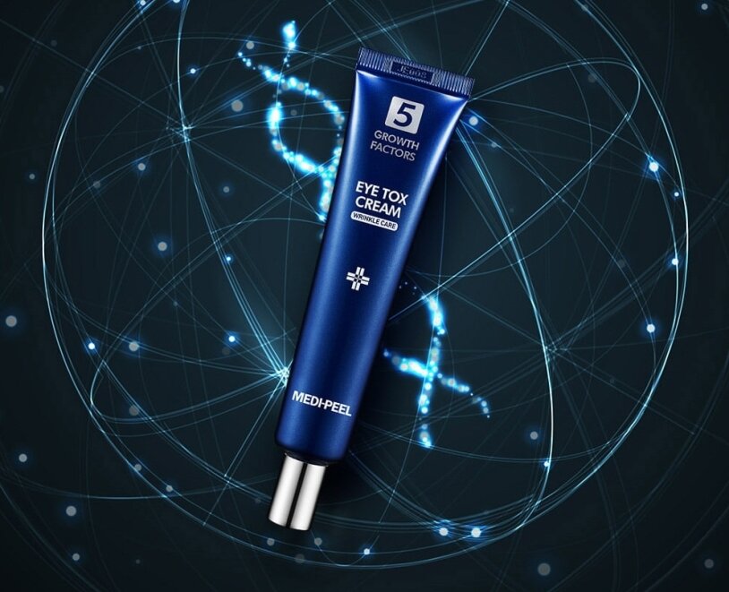 Medi Peel 5 Growth Factors Eye Tox Cream Омолоджувальний ліфтинг-крем для шкіри навколо очей з пептидним комплексом, 40мл — Photo 3