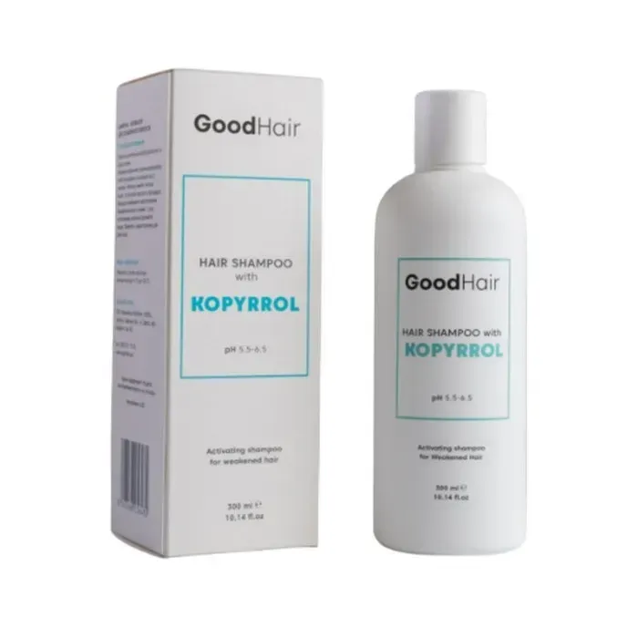 Good Hair Hair Shampoo With Kopyrrol Шампунь проти випадіння волосся з копірролом, 300мл — Photo 2
