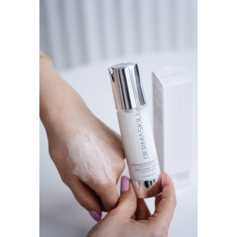 Dermaskill MAGIC OXYGEN CLEANSER Кисневий очищуючий гель для обличчя, 50 мл — Photo 3