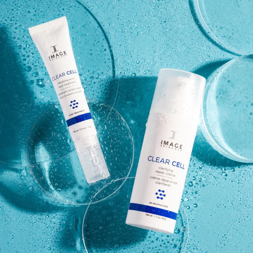 Image Skincare Clear Cell Clarifying Repair Cream Відновлюючий крем-гель для проблемної шкіри, 48гр — Photo 7