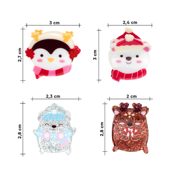 Invisibobble CLIPSTAR KIDS Cozy Snowy Friends Заколка для волосся — Photo 3