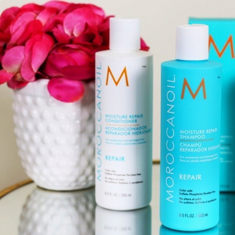 Moroccanoil Moisture Repair Shampoo Зволожуючий відновлюючий шампунь, 250мл — Photo 3