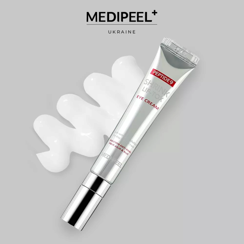 Medi Peel Peptide 9 Shrink Lif-Tox Eye Cream Зміцнюючий ліфтінг крем для шкіри навколо очей 20мл — Photo 5