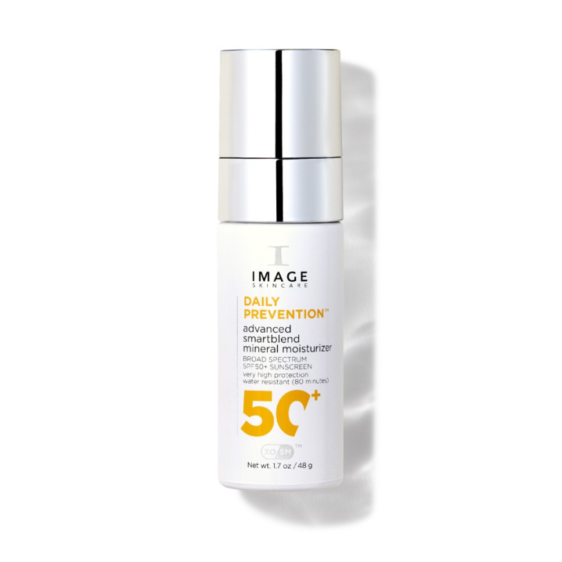 Image Skincare Daily Prevention Advanced Smartblend Mineral Moisturizer SPF 50+ Посилений мінеральний зволожуючий крем SPF 50+, 48гр — Photo 2