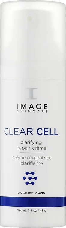 Image Skincare Clear Cell Clarifying Repair Cream Відновлюючий крем-гель для проблемної шкіри, 48гр — Photo 2