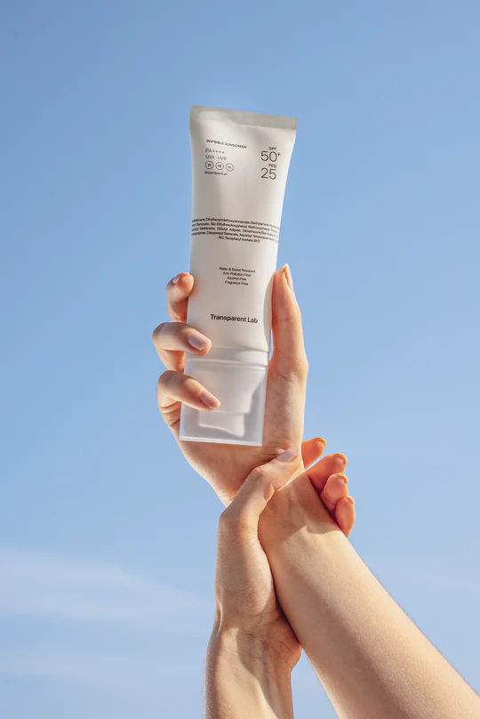 TRANSPARENT- LAB Invisible Sunscreen SPF 50+ Легкий сонцезахисний крем-серум, 100мл — Photo 5