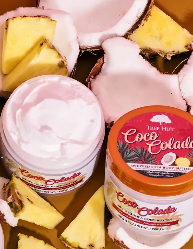 Tree Hut Coco Colada Whipped Body Butter Баттер для тіла ВЕРШКОВИЙ КОКОС ТА СОКОВИТИЙ АНАНАС, 250гр — Photo 4