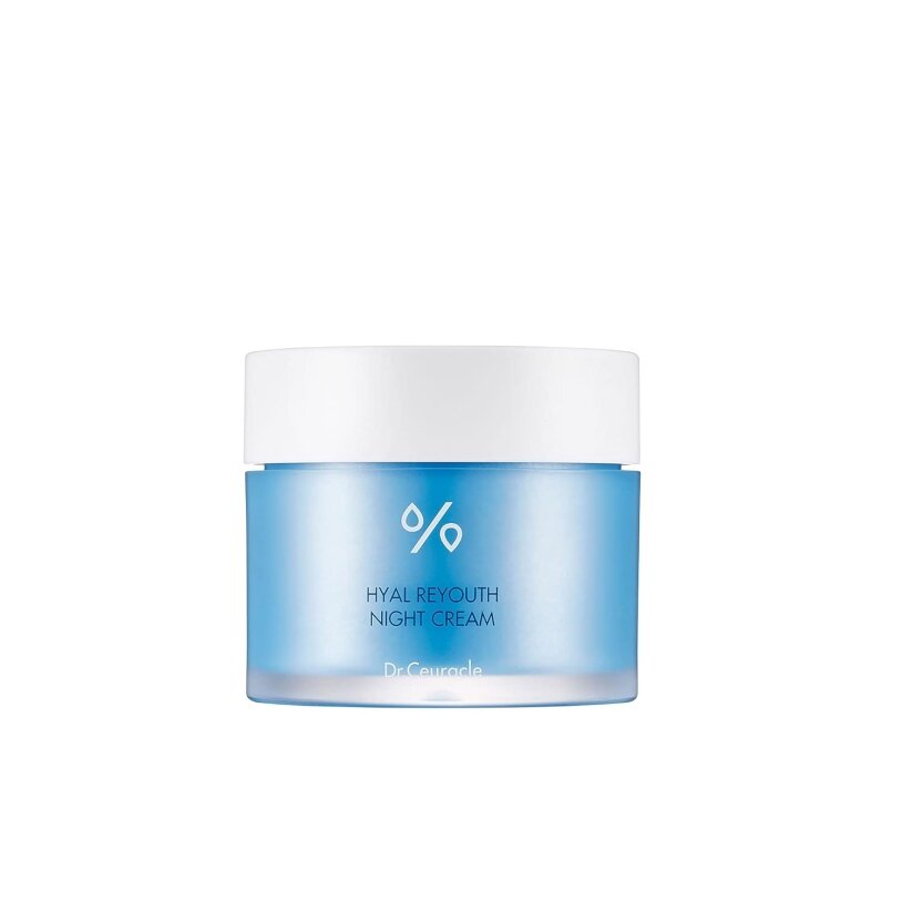 Dr.Ceuracle Hyal Reyouth Night Cream Зволожуюча нічна крем-маска з гіалуроновою кислотою, 60г — Photo 2