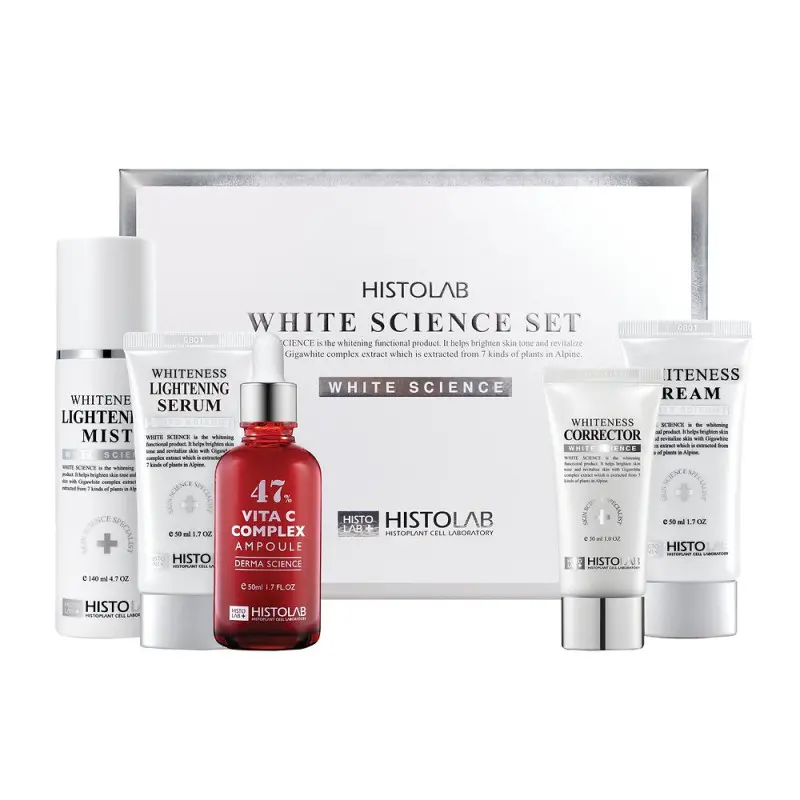 HISTOLAB WHITE SCIENCE SET Набір для боротьби з пігментацією та освітлення шкіри обличчя — Photo 2