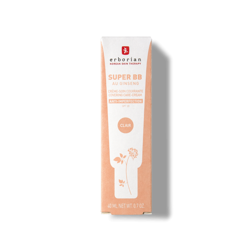 Erborian Super BB cream Clair Тонуючий крем для обличчя, 40мл — Photo 4