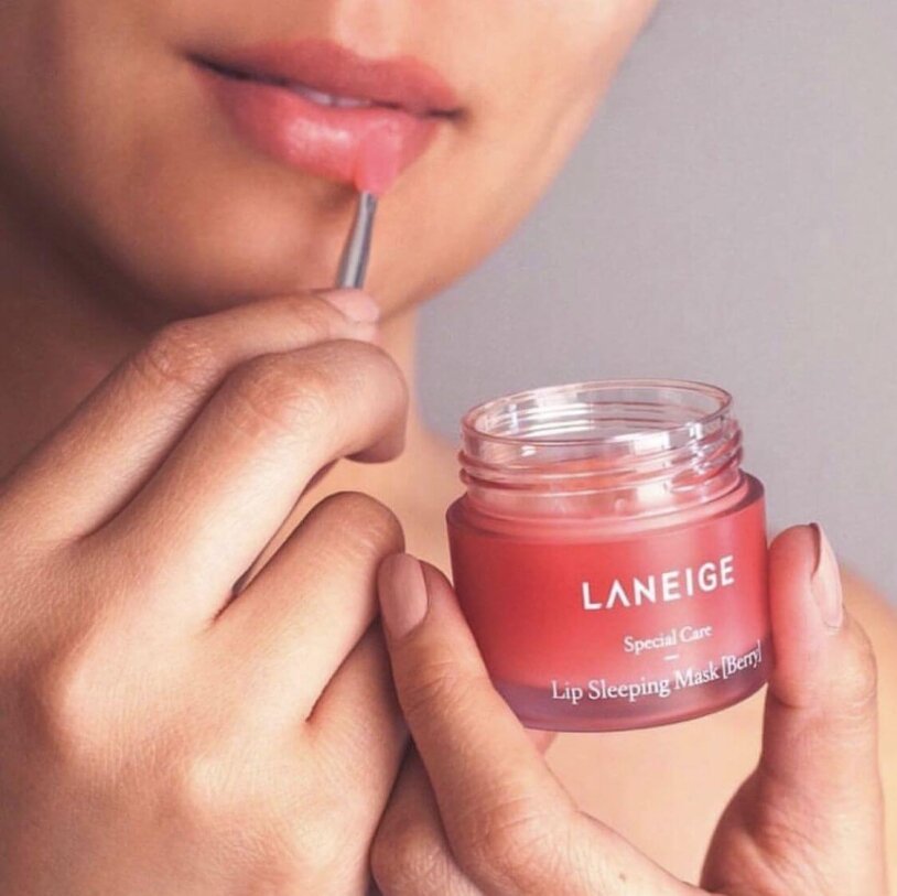 LANEIGE Lip Sleeping Mask Berry Нічна маска для губ Лісові Ягоди, 20мл — Photo 3