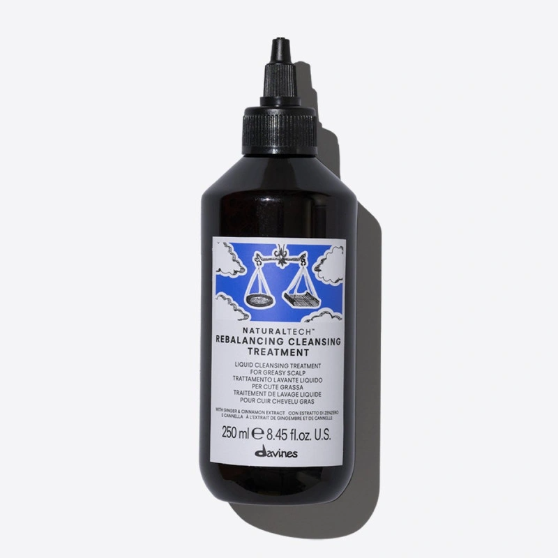 Davines Naturaltech REBALANCING Шампунь для відновлення ліпідного балансу шкіри голови, 250мл — Photo 2