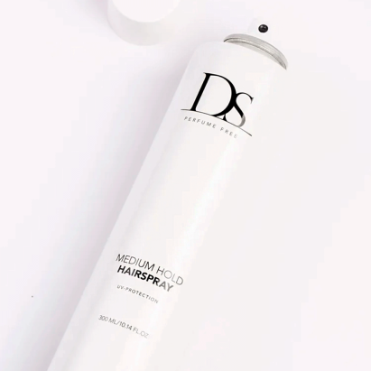 Sim Sensitive DS MEDIUM HOLD HAIRSPRAY Лак для волосся середньої фіксації фарбованого волосся, 300мл — Photo 3