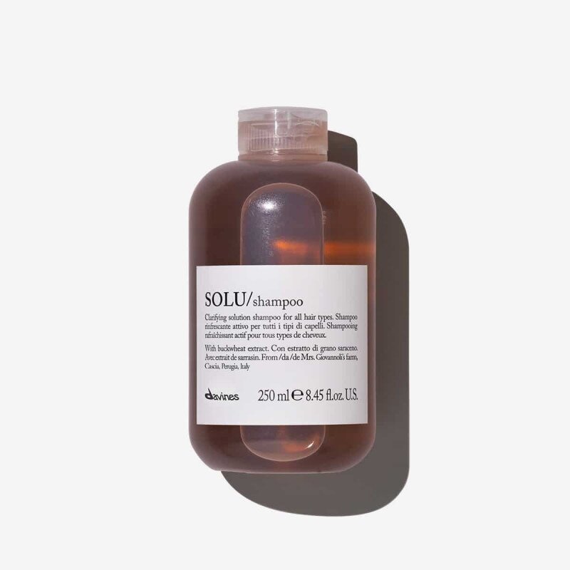 Davines SOLU Shampoo Шампунь для глибокого очищення всіх типів волосся, 250мл — Photo 2