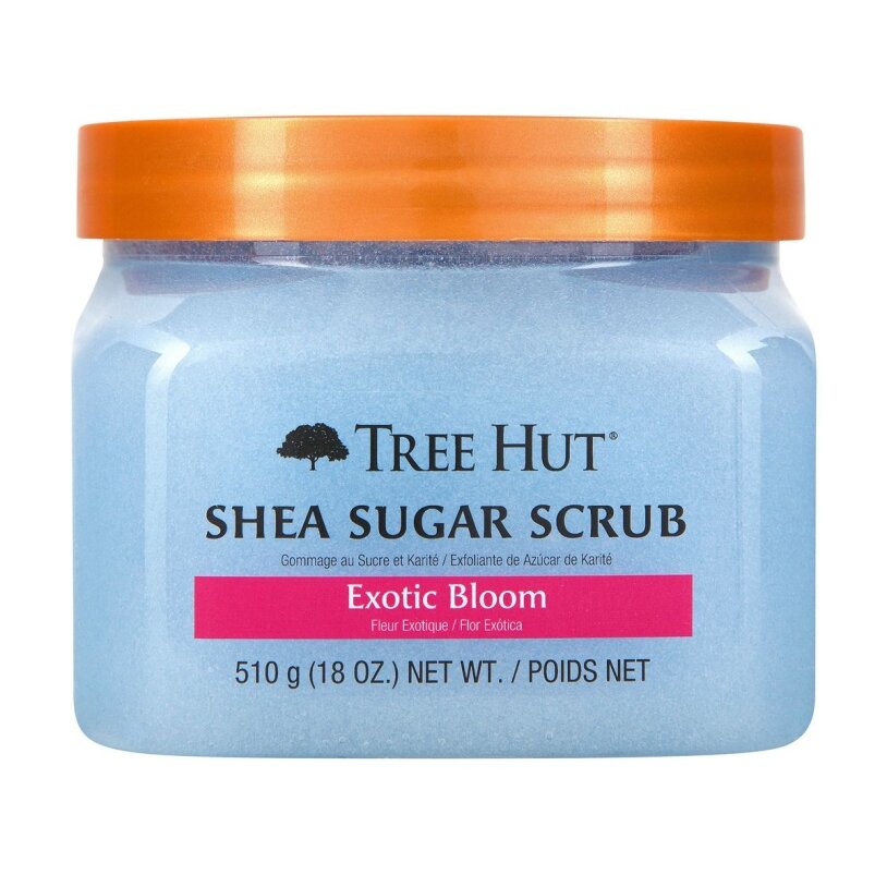 Tree Hut Exotic Bloom Sugar Scrub Цукровий скраб для тіла ЕКЗОТИЧНІ КВІТИ, 510гр — Photo 2