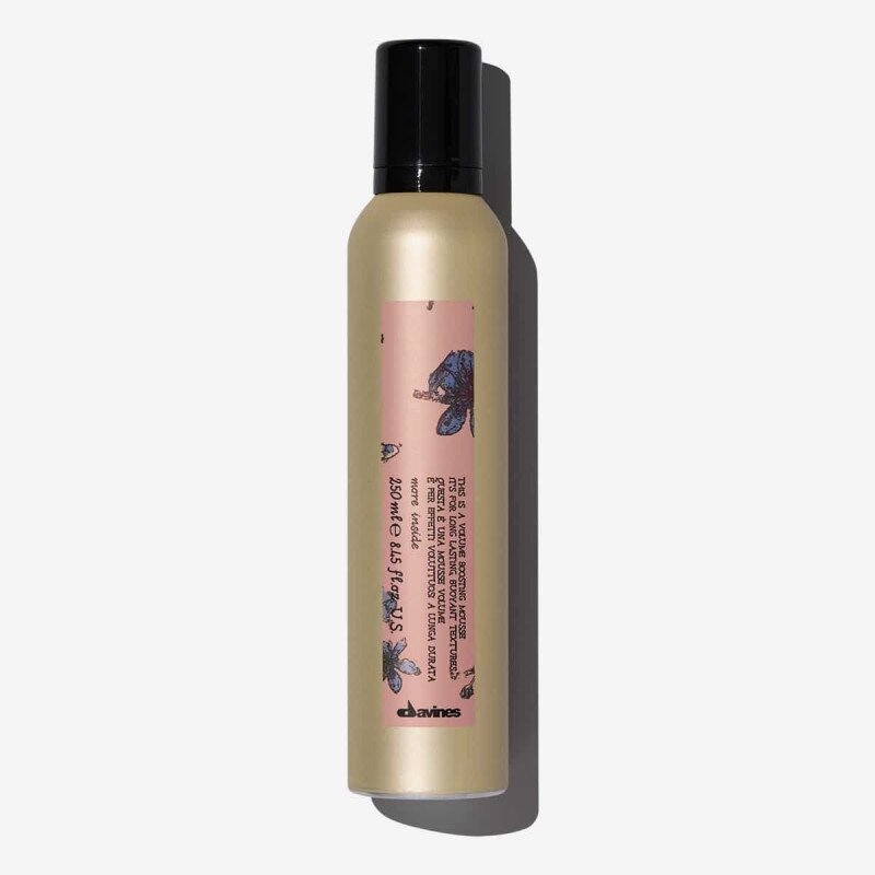 Davines MORE INSIDE VOLUME BOOSTING MOUSSE Мус для надання об'єму волоссю з довготривалою фіксацією (Фіксація 3), 250мл — Photo 2