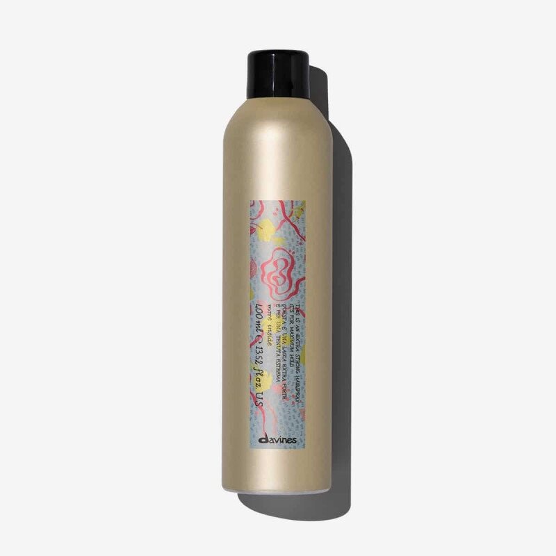 Davines MORE INSIDE EXTRA STRONG HAIR SPRAY Лак для волосся екстра сильної фіксації для довготривалого стійкого ефекту (Фіксація 5), 400мл — Photo 2