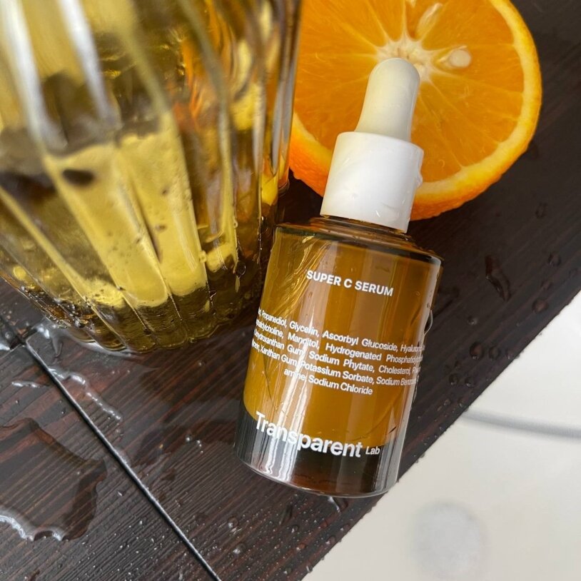 TRANSPARENT- LAB SUPER C SERUM Сироватка від тонких зморшок і для пружної шкіри, 30мл — Photo 7