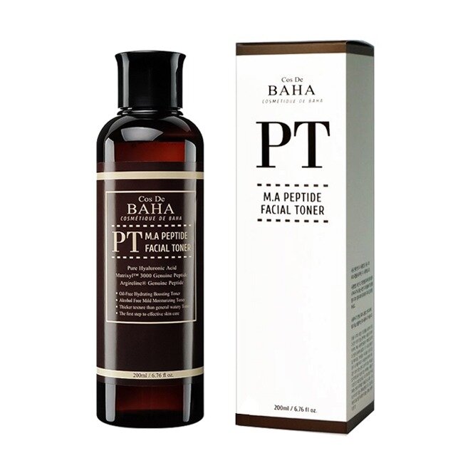 Cos de Baha Toner M.A Peptide Facial (PT) Пептидний тонер, 200мл — Photo 2