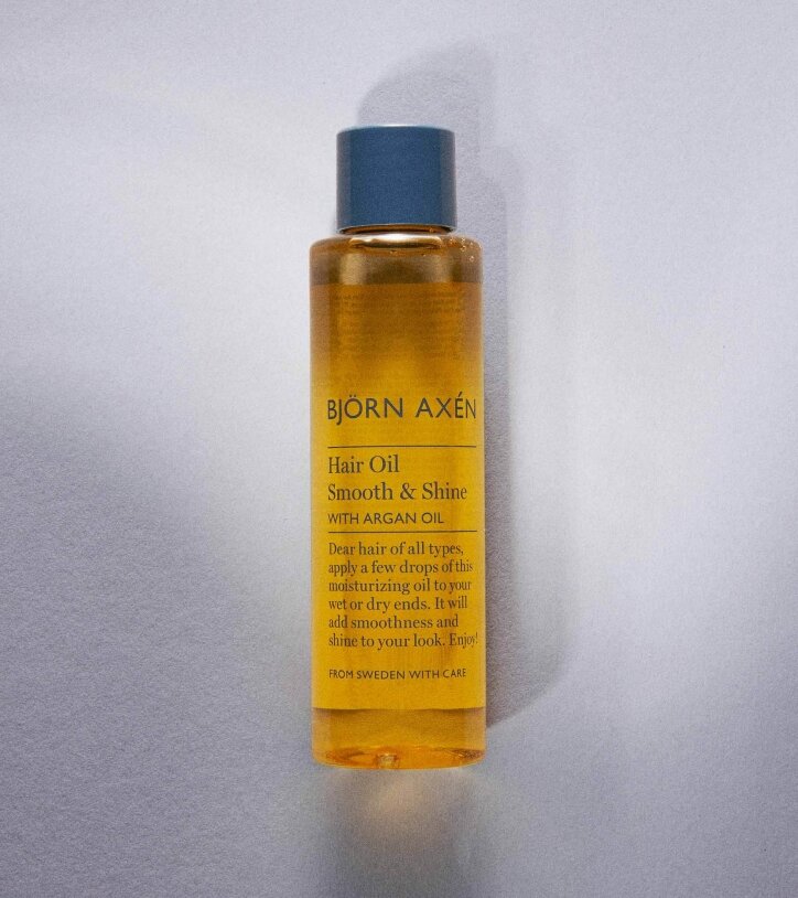 Bjorn Axen Арганова олія для розгладження та блиску волосся Hair Oil Smooth&amp;Shine, 75ml — Photo 4