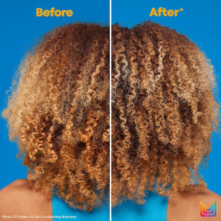 MATRIX TOTAL RESULTS BRASS OFF CONDITIONER Кондиціонер для збереження кольору « Холодний Блонд », 300 мл — Photo 6