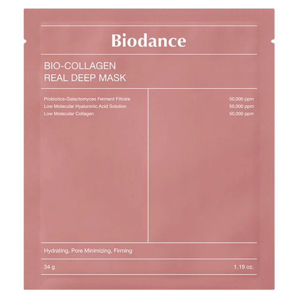 BIODANCE BIO-COLLAGEN REAL DEEP MASK Колагенова гідрогелева маска для глибокого зволоження, 34г — Photo 2