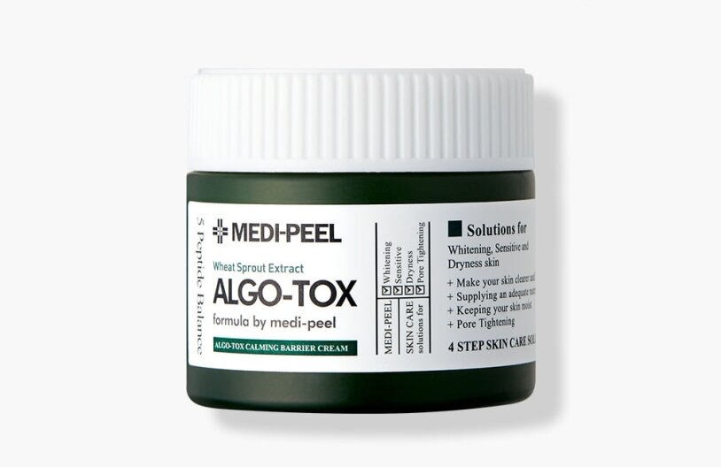 Medi Peel Algo-Tox Calming Barrier Cream Крем заспокійливий із зволожуючим ефектом для обличчя, 50мл — Photo 2