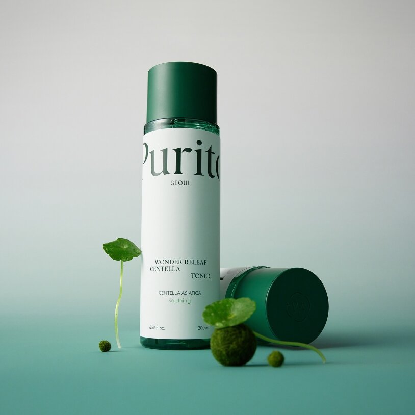 Purito Seoul Wonder Releaf Centella Toner Тонер заспокійливий з центеллою, 200мл — Photo 3