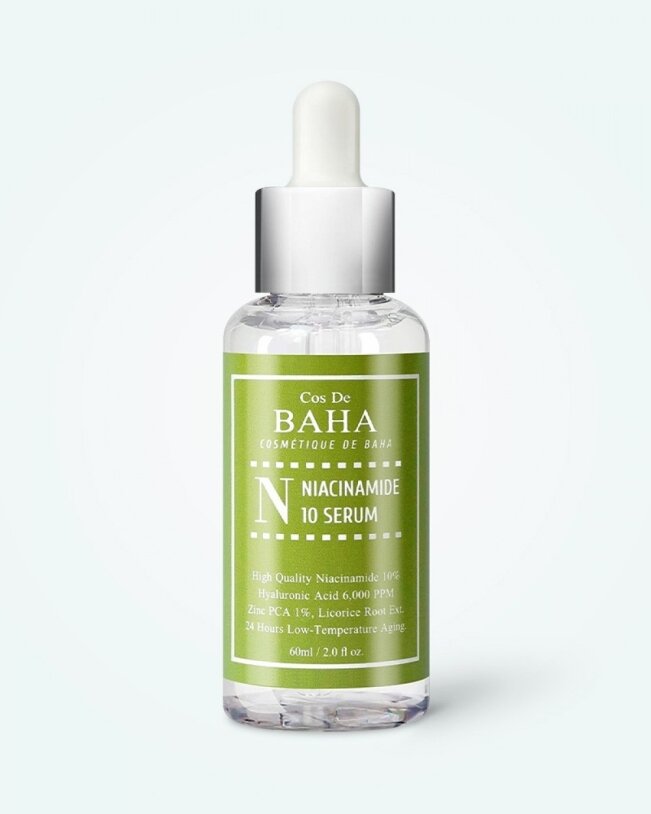 Cos de Baha Serum Niacinamide 10% (N) Сироватка з ніацинамідом, 30мл — Photo 3