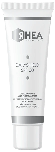 Rhea Cosmetics Daily Shield SPF 50 Мультизахисний зволожувальний крем для обличчя, 30мл — Photo 2