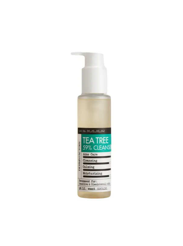 Derma Factory Tea Tree 59% Cleanser Заспокійлива та протизапальний гель для вмивання, 150мл — Photo 2