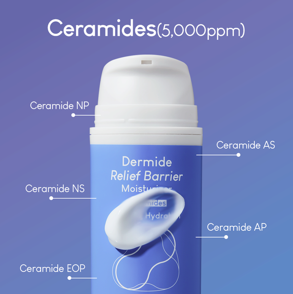 Purito Dermide Relief Barrier Moisturizer Крем зволожувальний з комплексом керамідів, 100мл — Photo 3