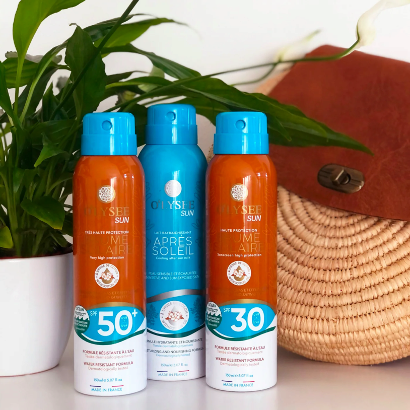 O'LYSEE Very High protection Sun Mist SPF 50+ Ароматизований сонцезахисний спрей SPF50+ , 150мл — Photo 3