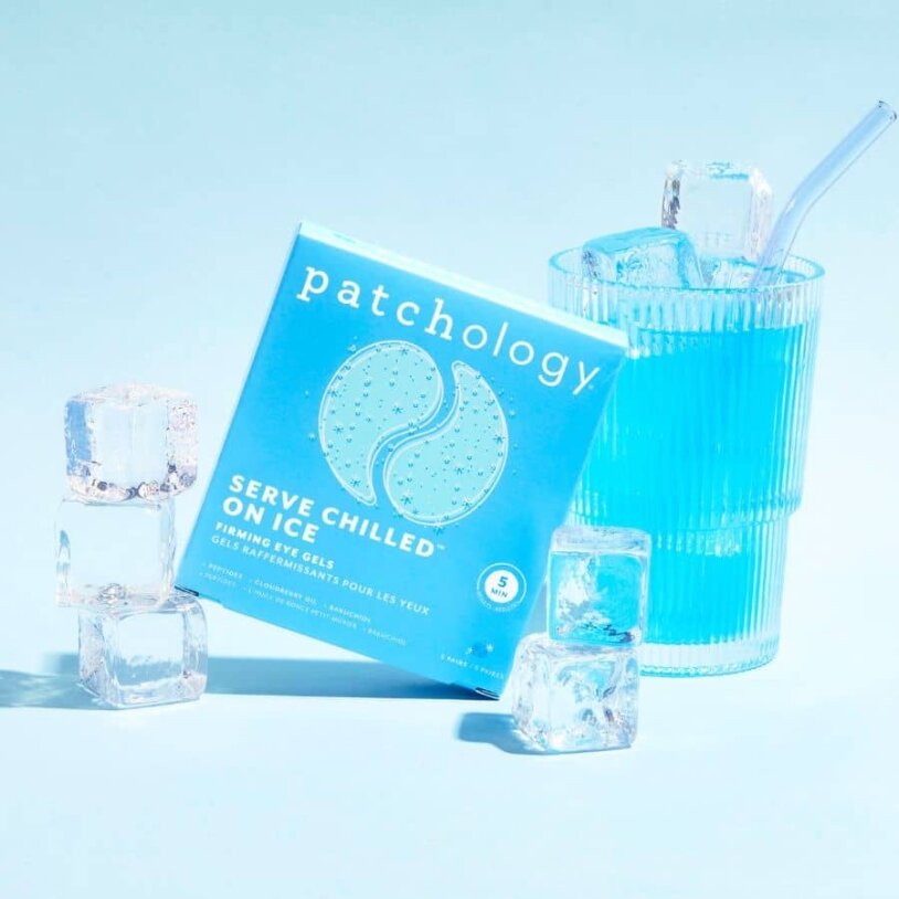 Patchology Охолоджуючі та зміцнюючі патчі Serve Chilled Iced Eye Gels (5 пар) — Photo 4