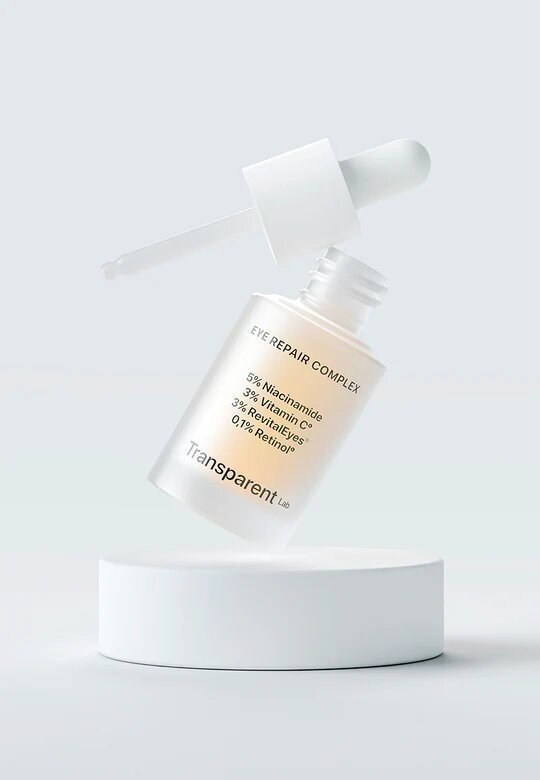 TRANSPARENT- LAB EYE REPAIR COMPLEX Нічна сироватка для контуру очей, 15мл — Photo 3