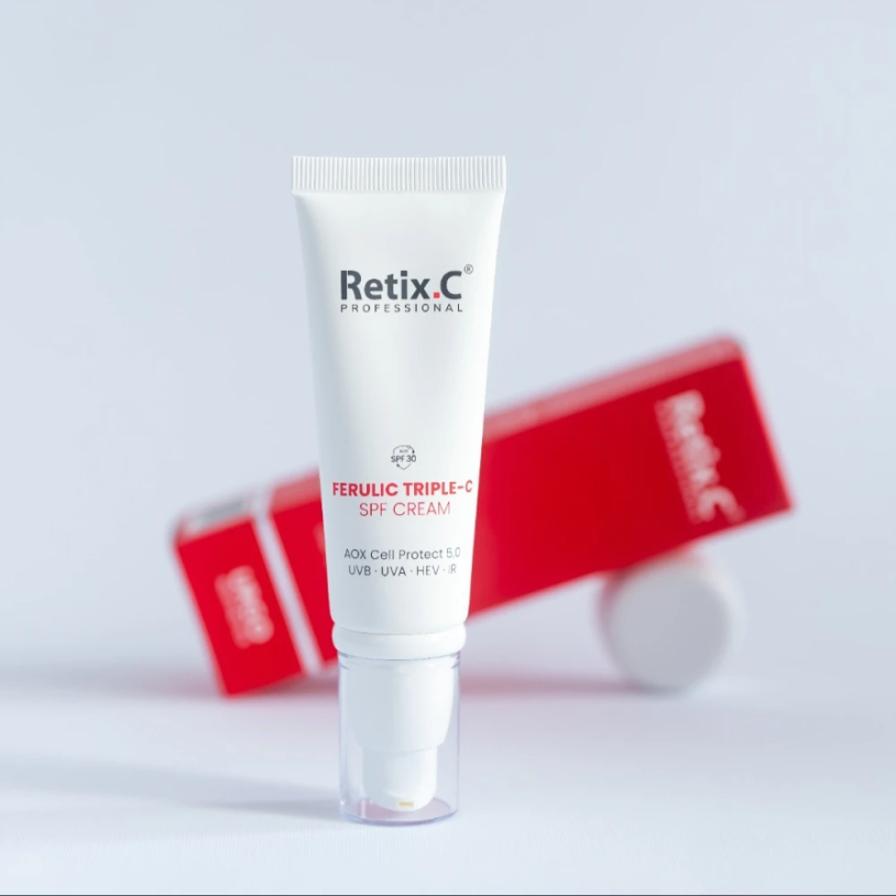 Retix.C Ferulic Triple-C SPF 30 Cream Сонцезахисний крем з вітаміном С, 48мл — Photo 4