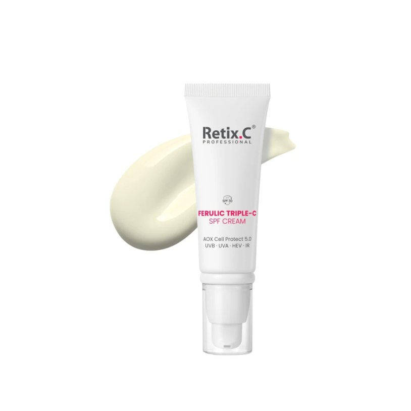 Retix.C Ferulic Triple-C SPF 30 Cream Сонцезахисний крем з вітаміном С, 48мл — Photo 7