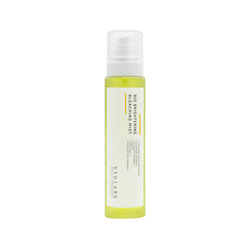 Usolab Bio Brightening Bleaching Mist Освітлювальний тонер-міст для обличчя, 150мл — Photo 2