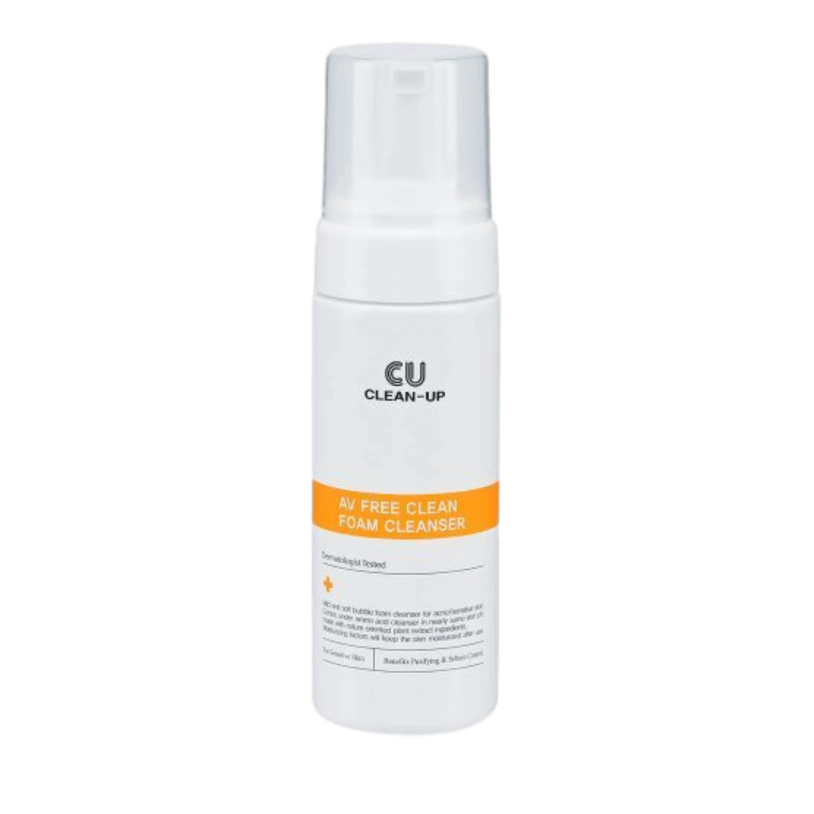 CUSKIN Clean-Up AV Free Purifying Foam Cleanser Очищувальний мус для чутливої проблемної шкіри, 180мл — Photo 2