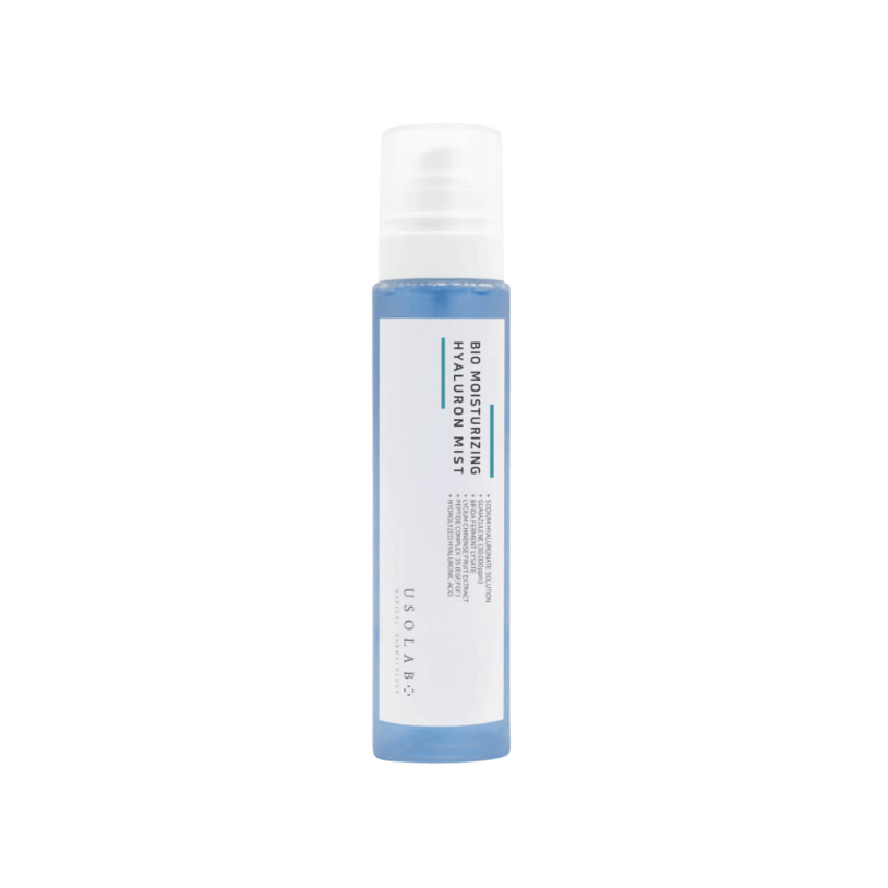 Usolab Bio Moisturizing Hyaluron Mist Зволожуючий тонер-міст для обличчя з гіалуроновою кислотою та пептидами, 150мл — Photo 2