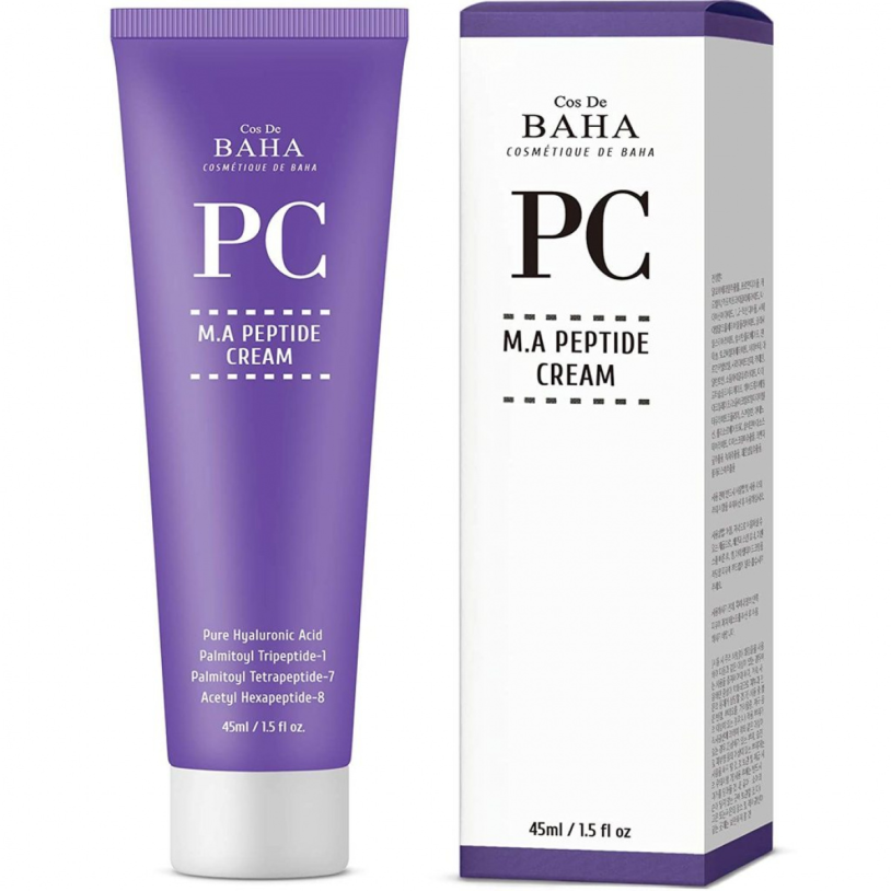 Cos de Baha Cream M.A Peptide (PC) Омолоджуючий крем з пептидами, 45мл — Photo 2