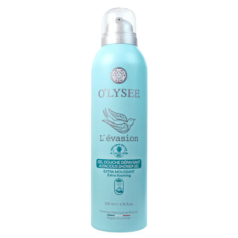 O'LYSEE Extra Foaming Shower Gel L’évasion Очищуюча гель-піна для душу, 200мл — Photo 2