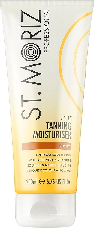 St Moriz Professional Tanning Moisturiser Лосьйон зволожуючий для поступової засмаги, 200мл — Photo 2