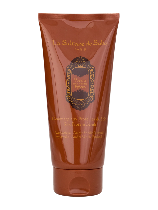 La Sultane De Saba Silk Protein Scrub Ayurvedique Скраб для тіла шовковий Аюрведичний, 200мл — Photo 2
