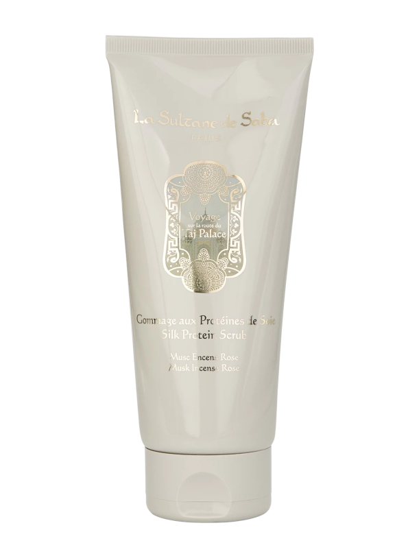 La Sultane De Saba Silk Protein Scrub Taj Palace Скраб для тіла шовковий Тадж Палас, 200мл — Photo 2