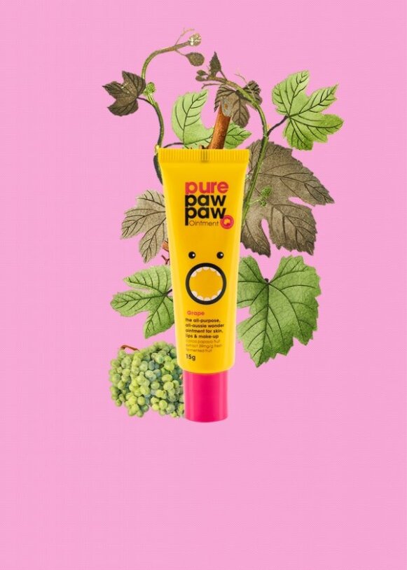 Pure Paw Paw Grape Відновлюючий бальзам для губ, 25гр — Photo 4