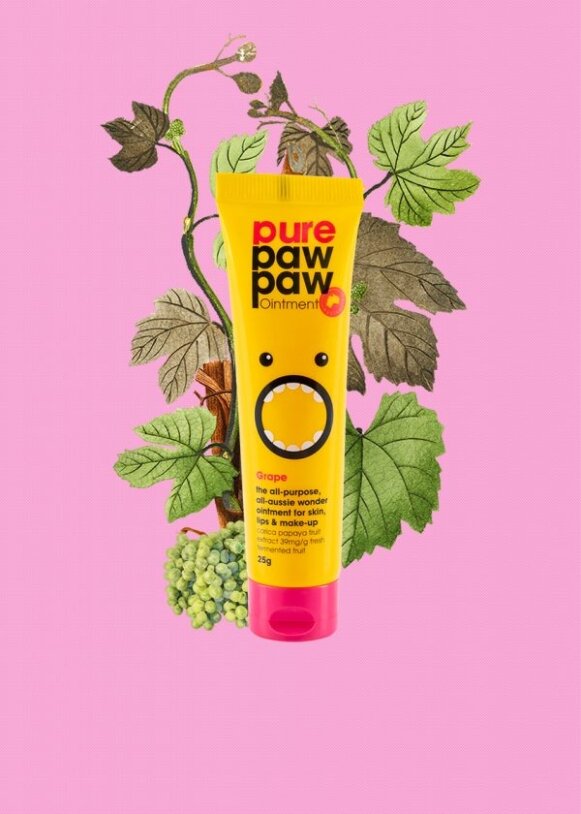 Pure Paw Paw Grape Відновлюючий бальзам для губ, 25гр — Photo 5