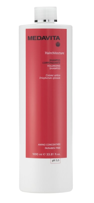 Medavita Hairchitecture Shampoo Corporizzante Зволожувальний шампунь для об’єму та ущільнення волосся, 250 мл — Photo 2
