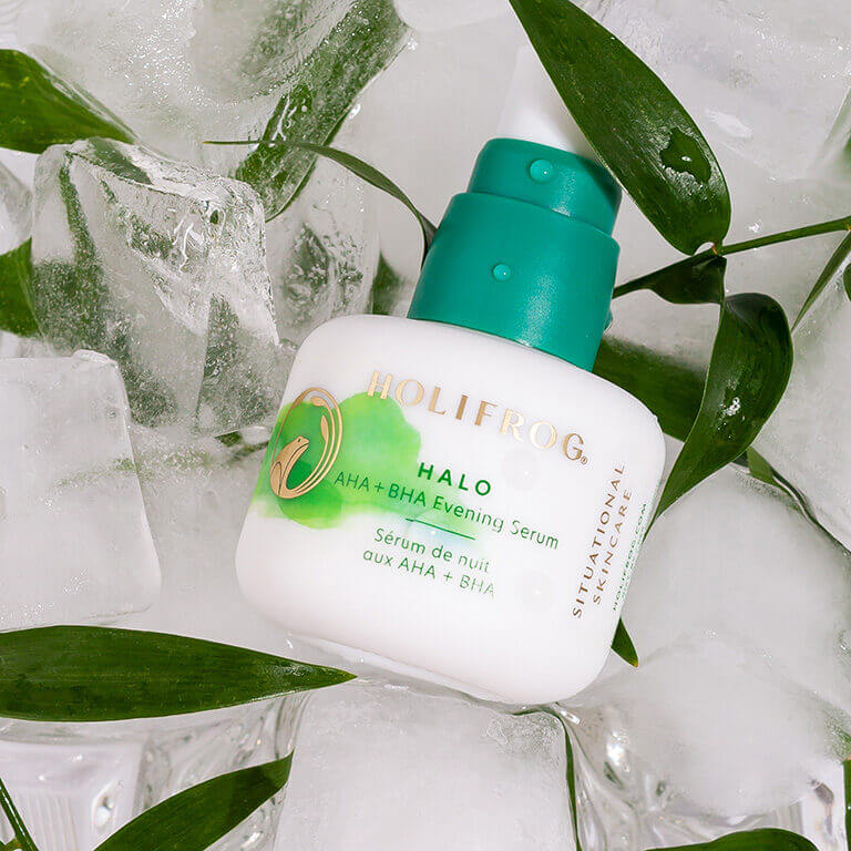 HoliFrog Halo AHA+BHA Evening Serum Нічна сироватка з кислотами, 30мл — Photo 5