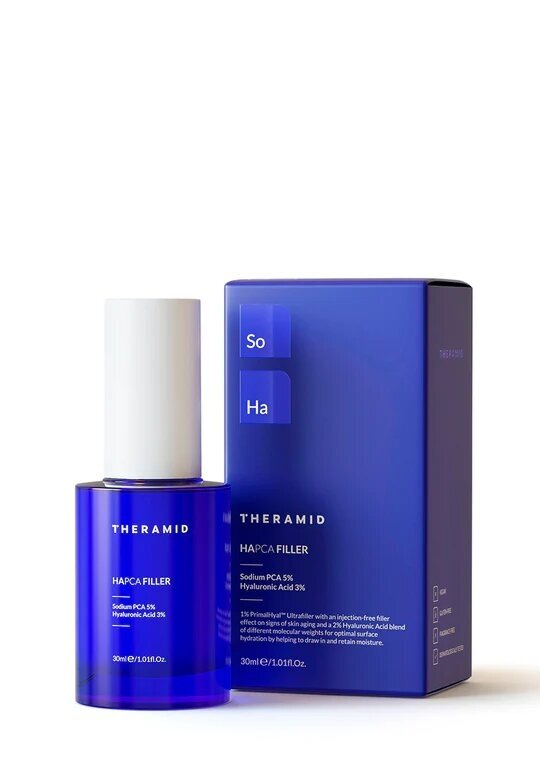 Theramid Hapca Filler - Anti-Wrinkle &amp; Hydrating HA treatment Зволожувальна сироватка, 30мл — Photo 2